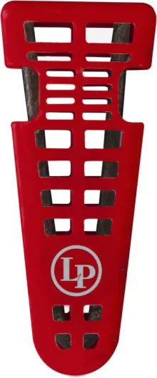 Latin Percussion, Triangles, triangle avec une seule main, Rouge, LP311H