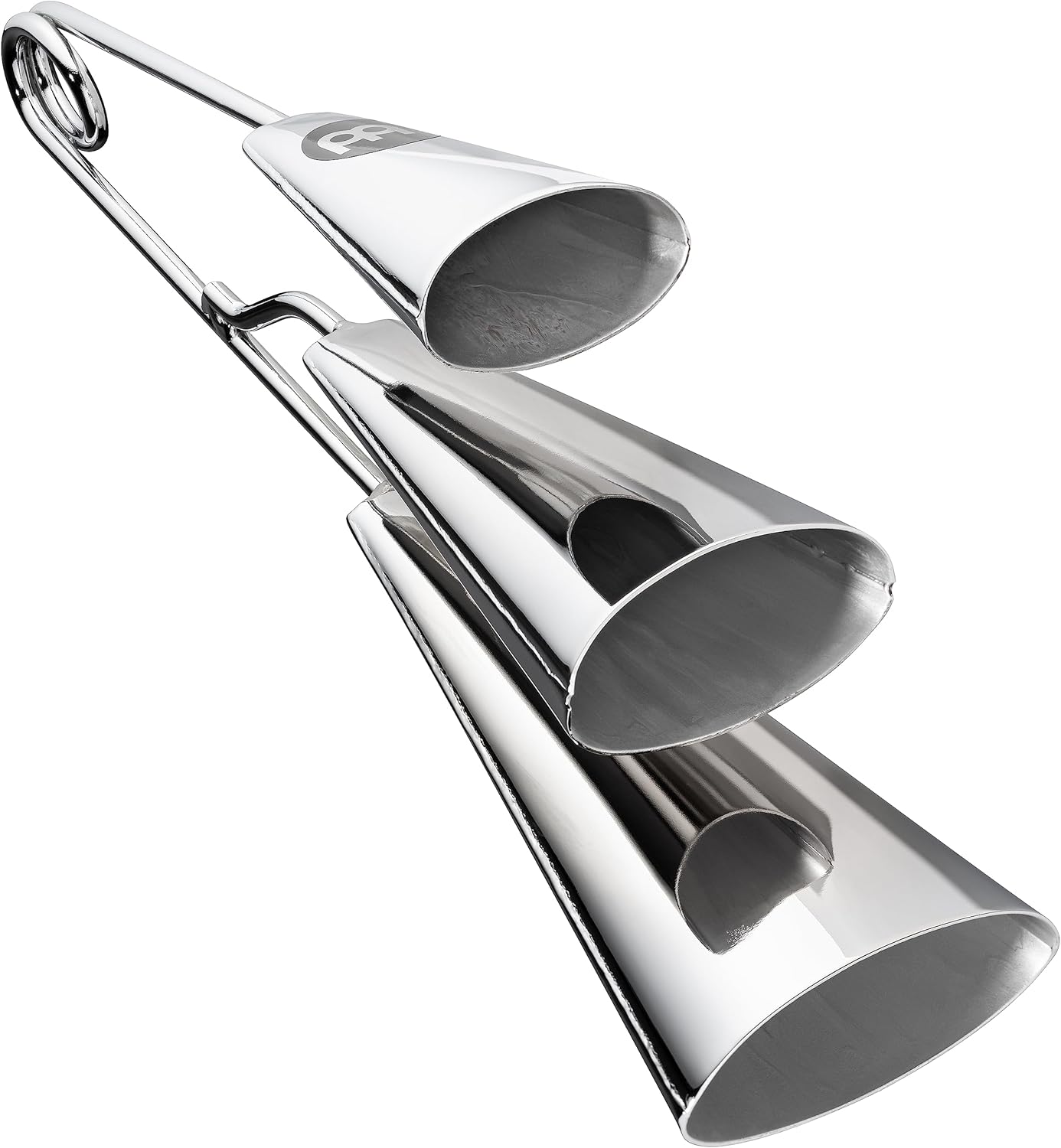 Meinl STBAGTRI CH Triple Agogo Bell Instrument pour Samba et Musique Latine - Non fabriqué en Chine