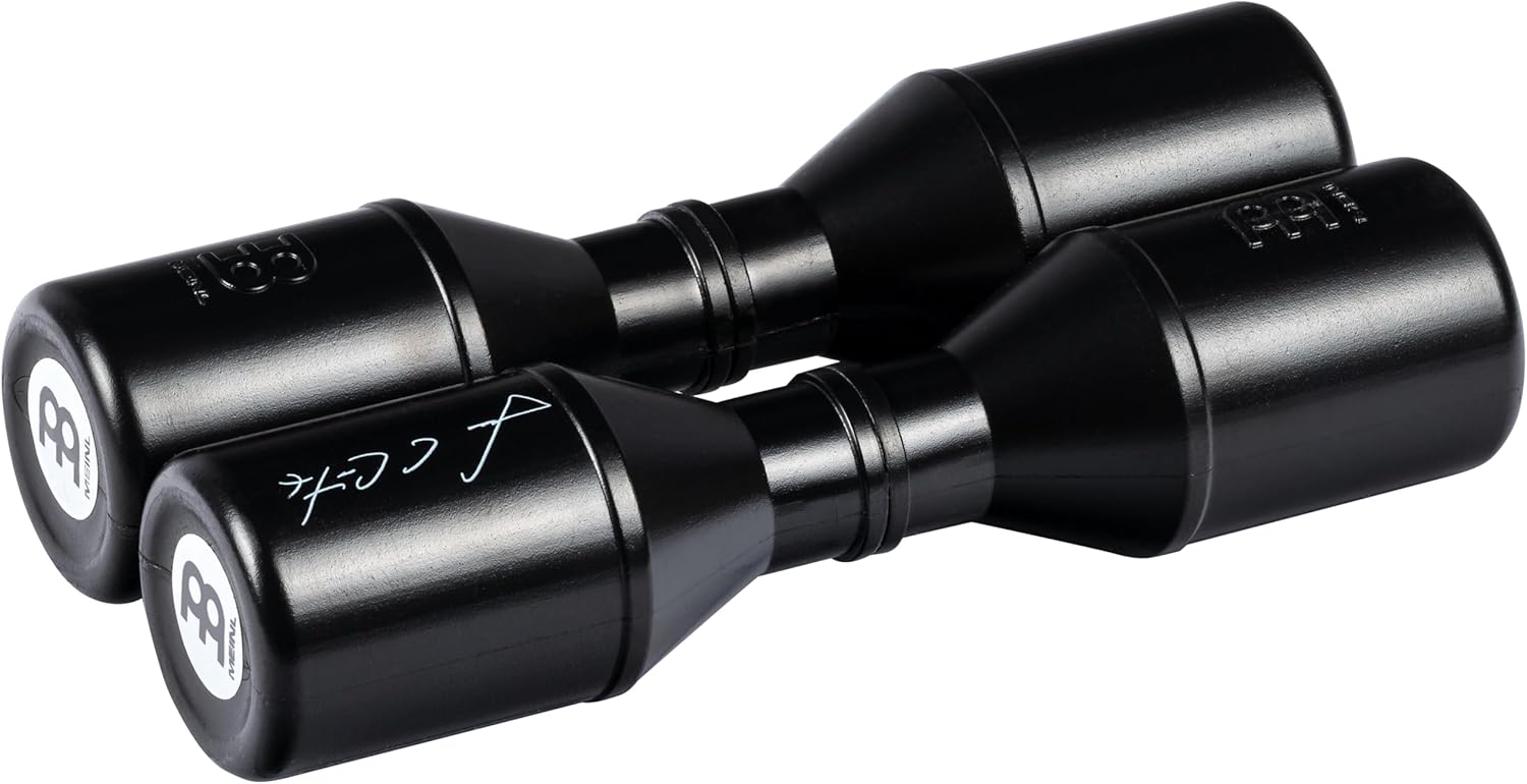 Shaker Luis Conte - Medium Live - Artist Series Double Shaker - 17 cm de Longueur - Plastique, Noir (SH4BK) Noir Unique