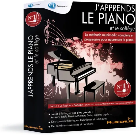 J'apprends le piano + solfège