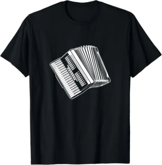Cadeau de bandonéon pour accordéonistes accordéon T-Shirt