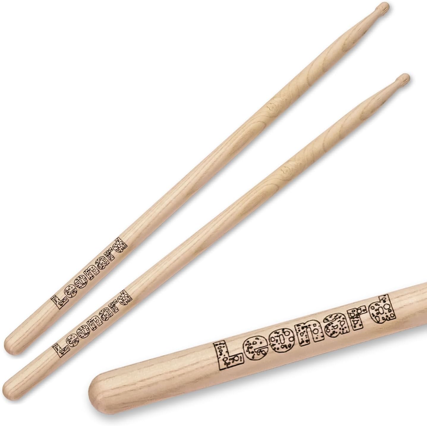 Keepdrum Baguettes de batterie 7A personnalisées avec gravure 7 A