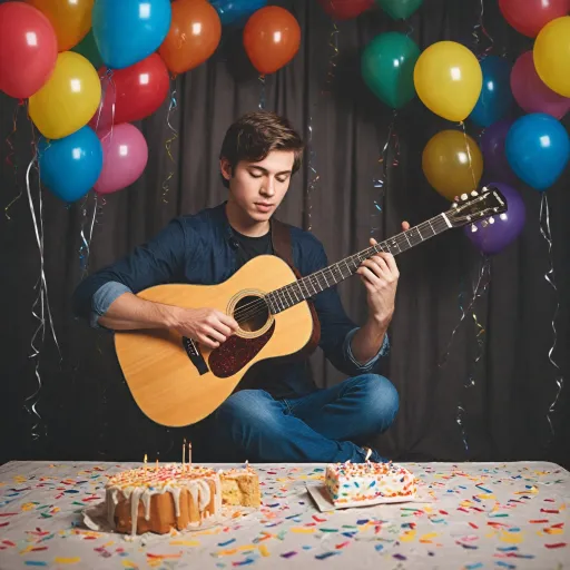 Comment jouer « Joyeux anniversaire » à la guitare : tablature et astuces