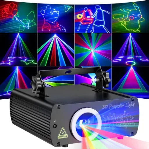 Test Ehaho L2600 : un laser DJ compact qui fait clairement le job pour les petites soirées