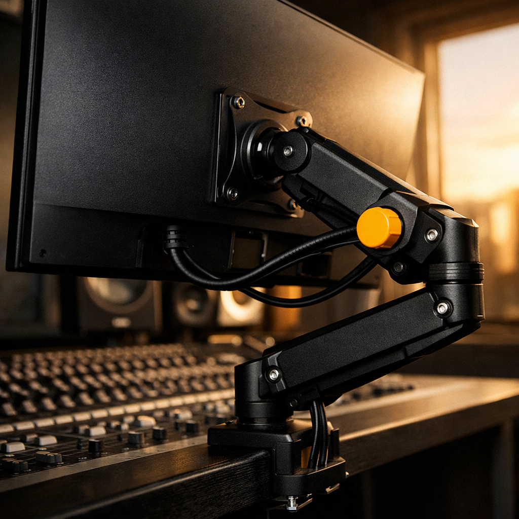 Choisir un support pour écran adapté aux studios et bureaux musicaux