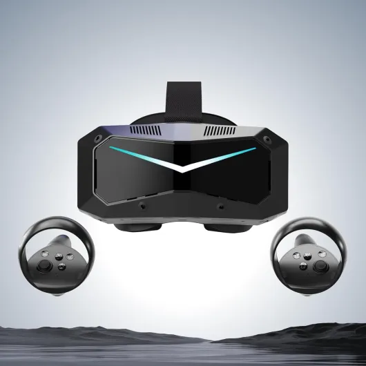 Casque VR Pimax Crystal Super, Version à paiement Complet - 3840x3840 par œil, Ultra-Large, Champ de Vision de 140°, Suivi oculaire, Ultra-Net pour Les simulations de vol et de Course et Le Gaming