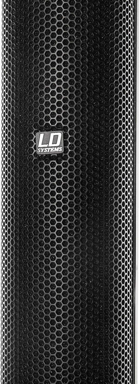 MAUI 5 - Système sono colonne ultra-portable avec mixeur intégré et Bluetooth Noir Unique