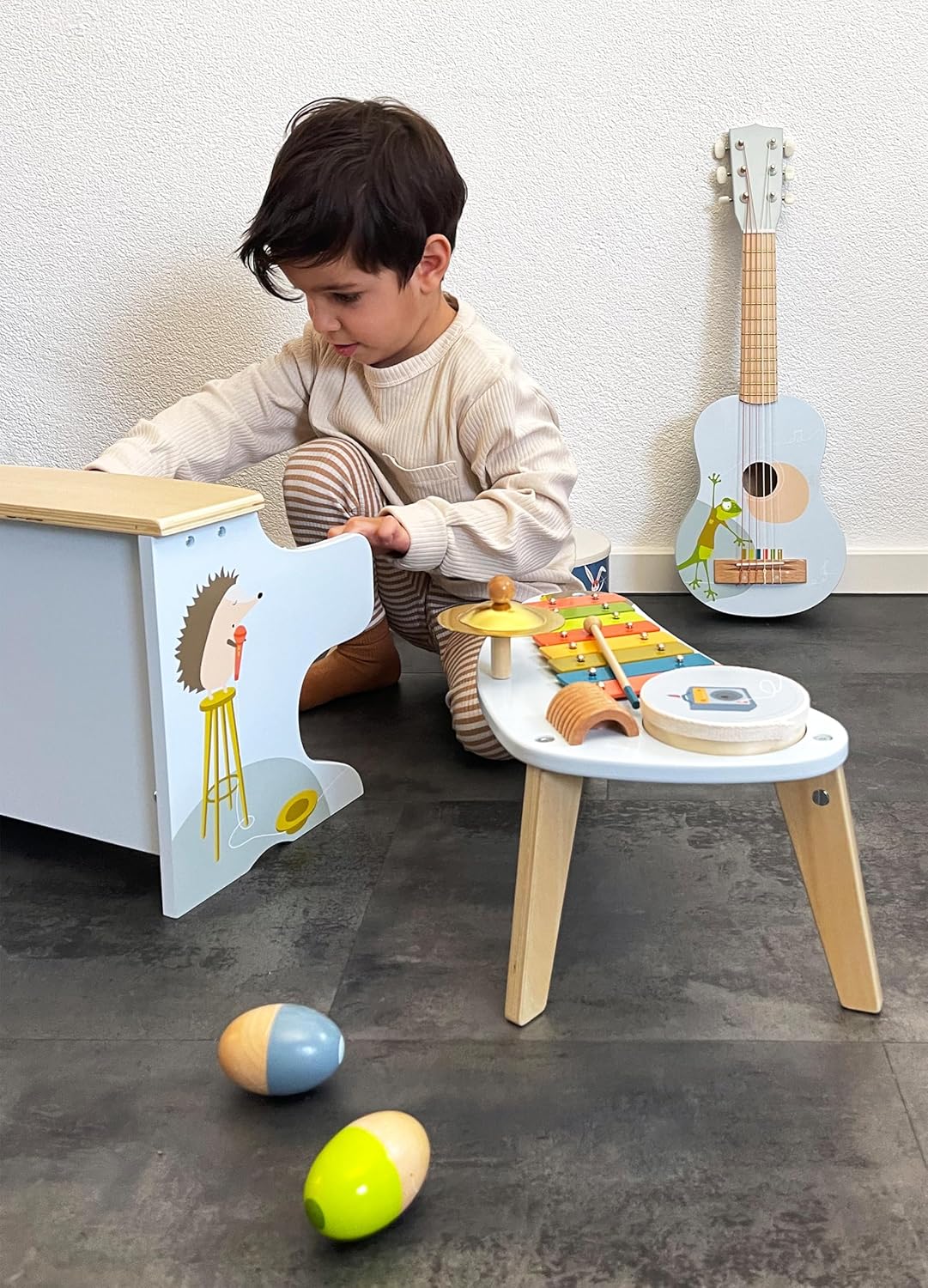Table à Musique Groovy Beats, Instruments de Musique à partir de 3 Ans, idéal pour l'éducation Musicale précoce, Art - 12255