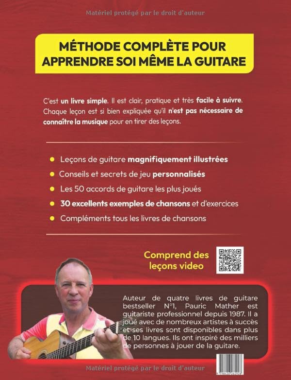 J'apprends La Guitare Sans Professeur: Méthode De Guitare Acoustique - Débutant