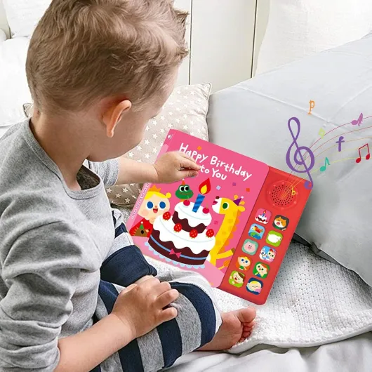 Livre Vocal Chantant pour – 10 comptines anglaises, Livre Musical éducatif - Outil d'apprentissage Amusant et engageant Le développement de la Petite enfance, Les compétences linguistiques, l' #2