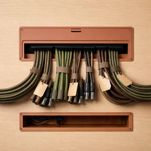 Passage de câble en studio : optimiser la gestion des câbles pour une musique sans bruit parasite