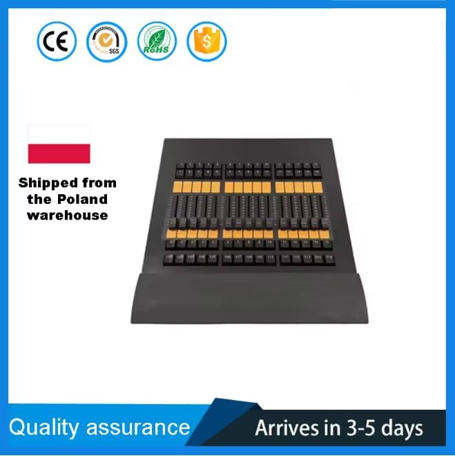 Contrôleurs d'éclairage DMX 512, contrôleur d'aile de commande, console d'éclairage de scènes, console d'éclairage de scène, contrôleur d'éclairage Dj, 2048 paramètres Fader Wing for Dj, spectacles Taille unique With Flightcase