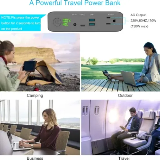 Test Krisdonia 130W 60000mAh : la grosse power bank qui emmène une prise 220V partout