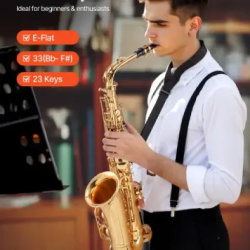 Test VEVOR Saxophone Alto Mi Bémol : un sax pas cher qui fait le job pour débuter