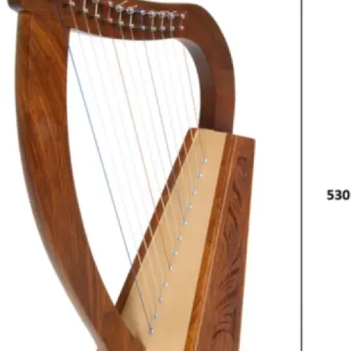 Test Uzman Harpe celtique 12 cordes : une petite harpe sympa pour débuter sans se ruiner