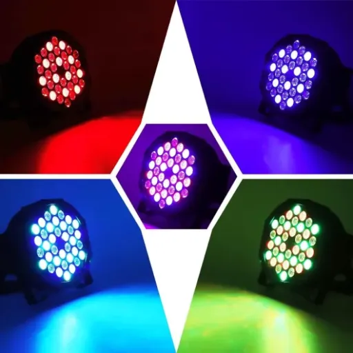 Test U`King 4 PCS RGB 72W : des petits spots LED qui font le job pour les soirées maison