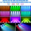 Test 12PCS RGBWA+UV 36 Par LED Batterie DMX : le kit d’uplights sans fil qui fait le taf pour les petites presta