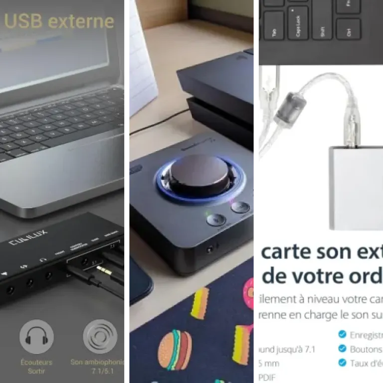Notre sélection des 5 meilleurs cartes son externes (juillet 2026)