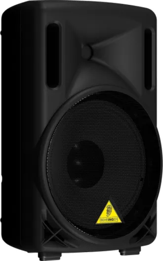 B210D Système D’Enceinte Active 2 Voies de 200 Watts avec Woofer 10 Pouces et Pilote de Compression de 1,35 Pouce Simple