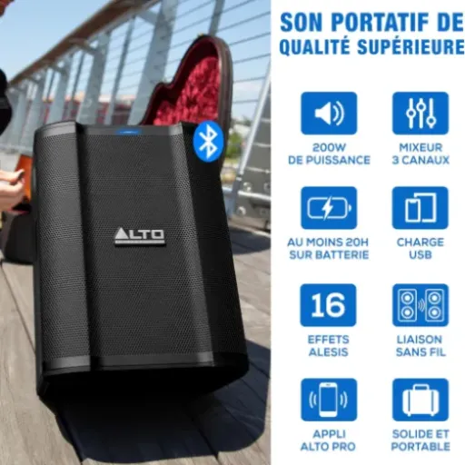 Test ALTO Busker : la sono nomade qui vise les musiciens et DJ mobiles