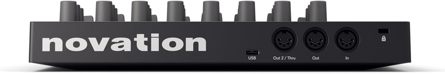Launch Control XL 3 – surface de contrôle et de mixage MIDI alimentée en USB pour les STAN et le matériel, avec 8 faders, 24 encodeurs sans fin, des entrée/sorties MIDI et un bundle logiciel