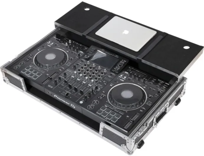 Walkasse WMC-PROXZLTS Flight Case Sistema DJ Todo en uno Pioneer XDJ-XZ Plata (Sopt - Ordenador y Ruedas)