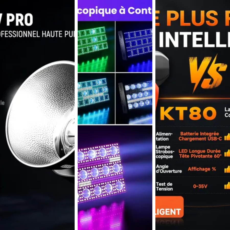 Comparatif des 5 meilleurs stroboscopes (2026)