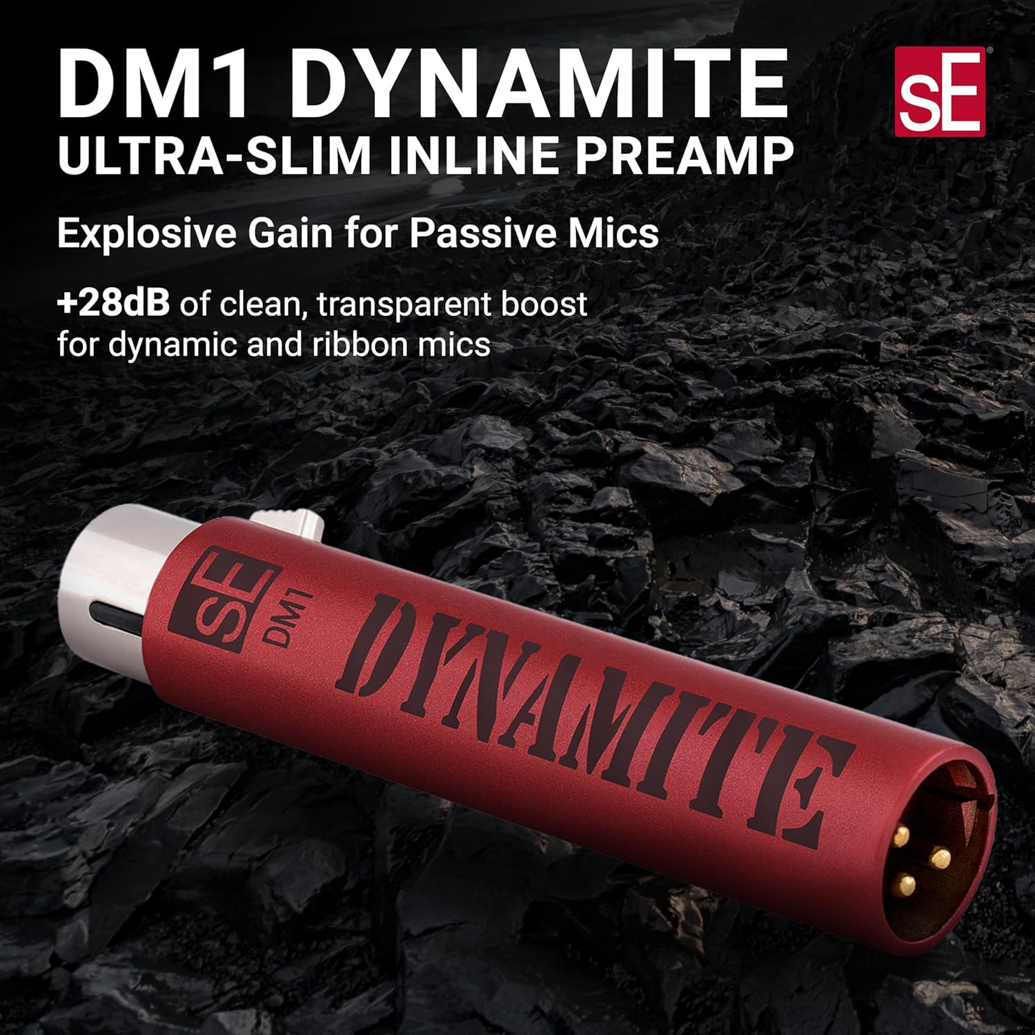 DM1 - Préamplificateur de studio Rouge