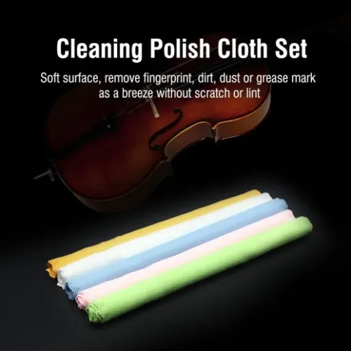 Test Yinhing Chiffon de Nettoyage : des lingettes pas chères qui font le job pour guitare, basse et piano