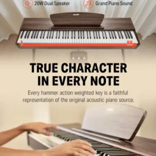 Test Donner DDP-80 : un piano numérique qui mise sur le look et le rapport qualité-prix