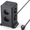 Test Sameriver Tour Multiprise 8 prises / 4 USB : la tour qui met un peu d’ordre sous le bureau