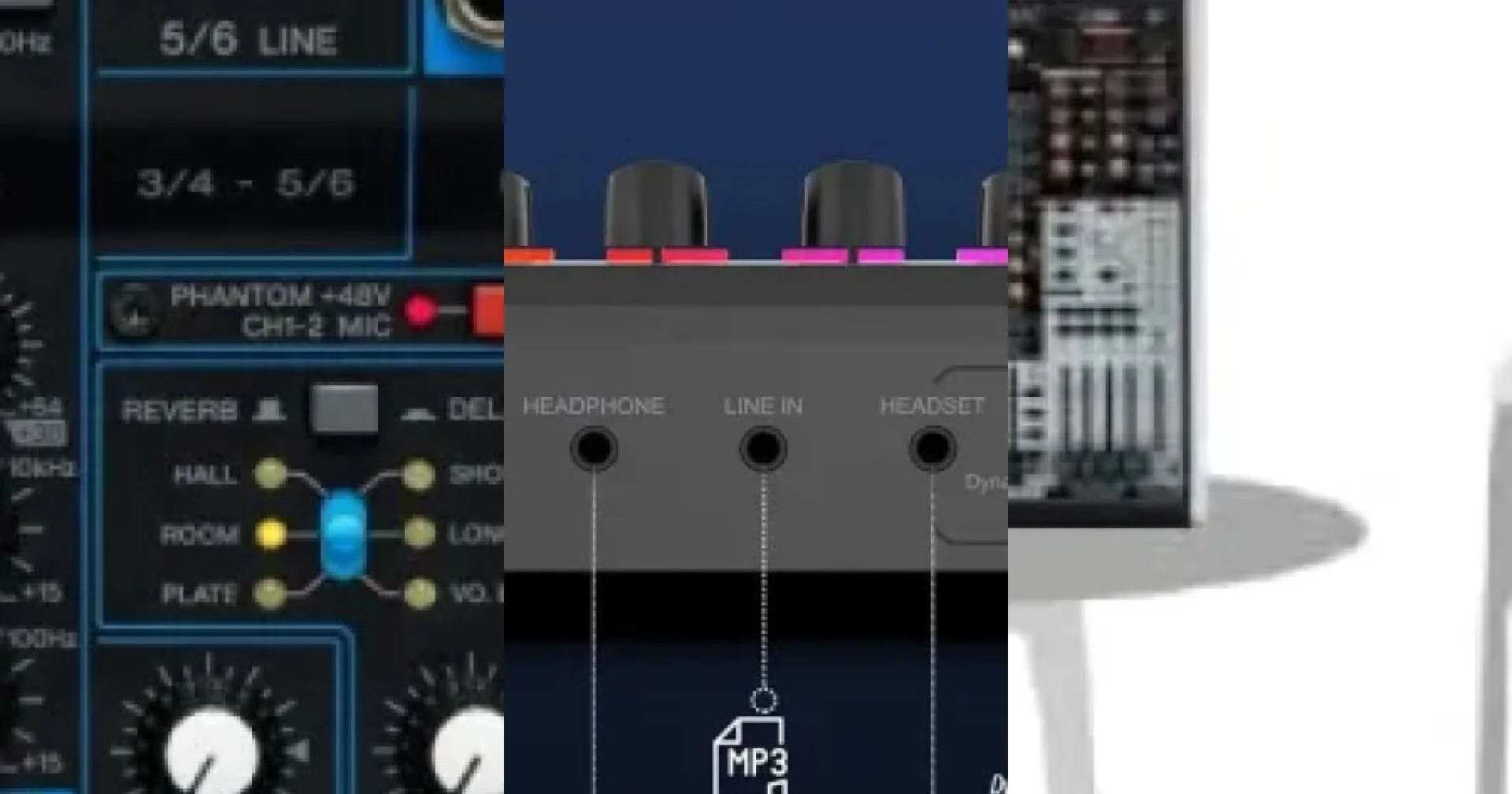 Top Tables de mixage